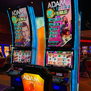 Adam Levine Slot Machines