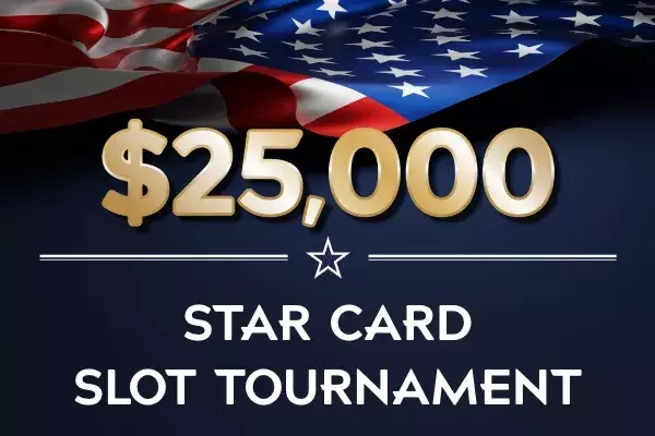 $25,000 Star Card Slot Tournament